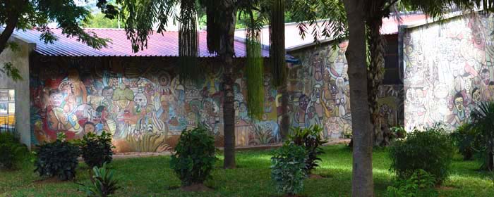Mural by Malangatana